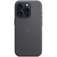 Чохол-накладка Apple FineWoven Case with MagSafe для Apple iPhone 15 Pro Black (MT4H3)