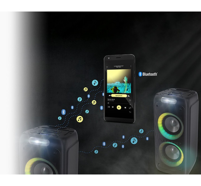 Sharp Акустична система Sharp XParty Street Beat PS-949 Black