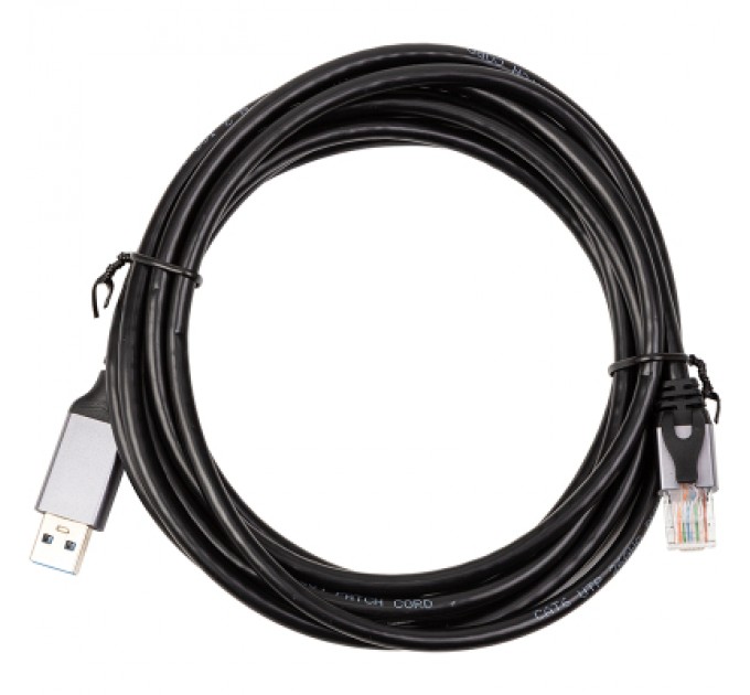 PowerPlant Дата кабель USB AM to RJ45 Ethernet 3.0m CAT6 UTP PowerPlant (CA914999)