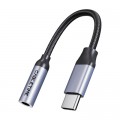 Cabletime Перехідник USB-C M to 3.5mm F Cabletime (CA915361)