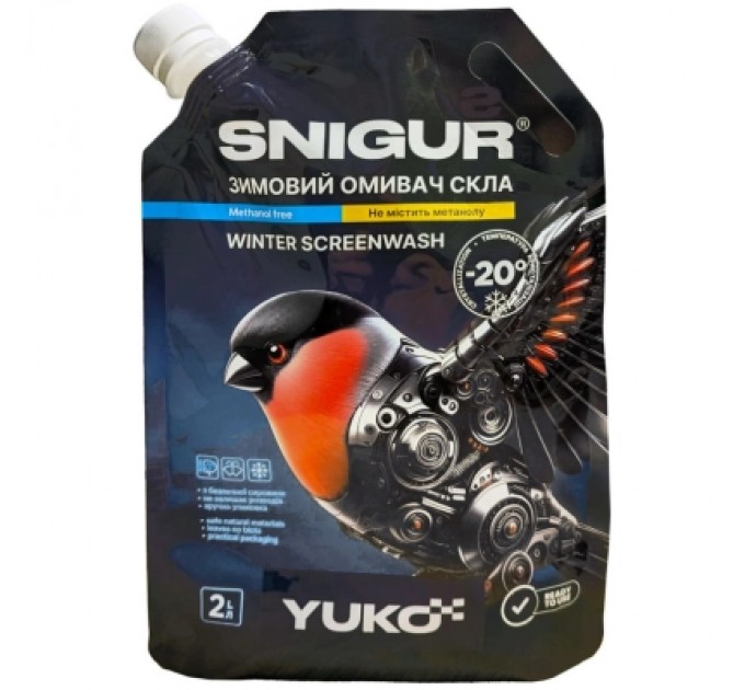 Yuko Омивач автомобільний Yuko SNIGUR -20 2л (4823110405550)