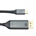 Cabletime Кабель мультимедійний USB-C to DisplayPort M 1.8m V1.2 4K Cabletime (CA913305)