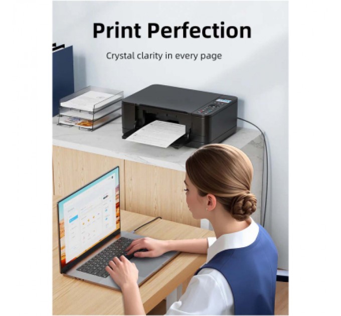 Cabletime Кабель для принтера USB-C 2.0 to BM 2.0m Cabletime (CA915774)