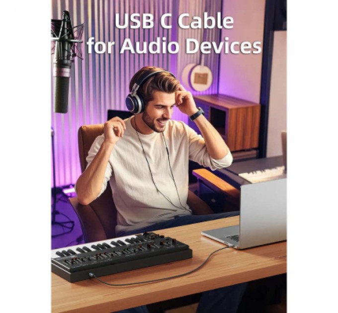 Cabletime Кабель для принтера USB-C 2.0 to BM 2.0m Cabletime (CA915774)