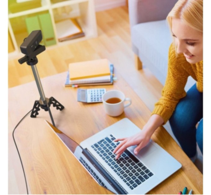 J5create Веб-камера J5create JVCU100-N HD 360 Czarny USB-A (JVCU100-N)