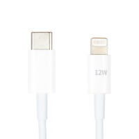 Дата кабель USB-C to Lightning 1.0m 12W PowerPlant (CA913275)