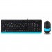 A4Tech Комплект A4Tech F1010 Blue