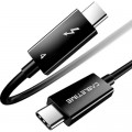 Cabletime Дата кабель USB-C to USB-C 1.0m Thunderbolt 4 100W (20V/5A) 8K60Hz Cabletime (CA915422)