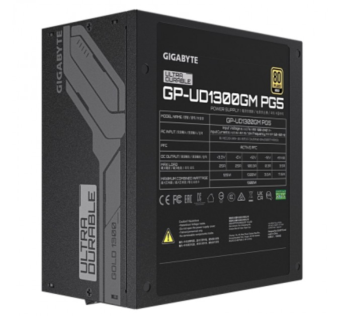 GIGABYTE Блок живлення GIGABYTE 1300W (UD1300GM PG5)