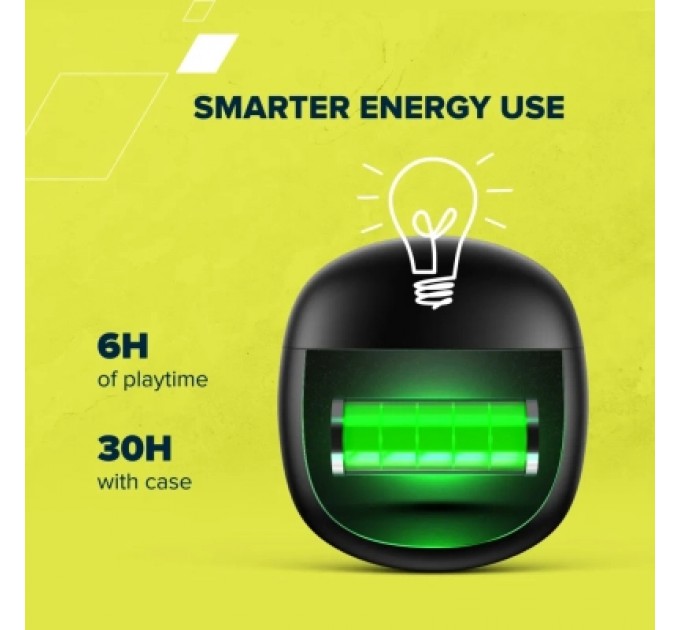 Canyon Навушники Canyon OnGo 13 TWS Black (CNS-TWS13B)