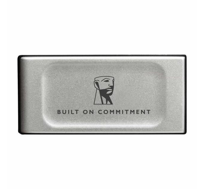 Kingston Накопичувач зовнішній SSD Portable USB 1.0ТB Kingston XS2000 BoC Silver (SXS2000/1000GA)