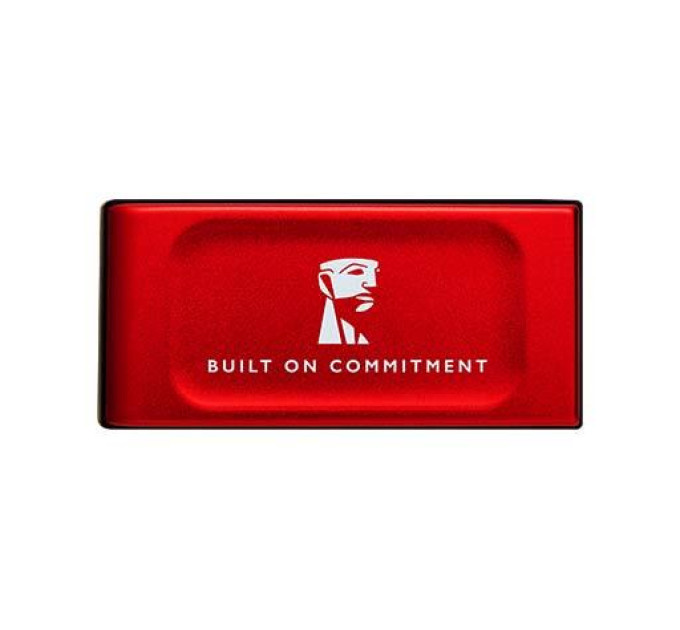 Kingston Накопичувач зовнішній SSD Portable USB 2.0ТB Kingston SXS1000 BoC Red (SXS1000R/2000GA)