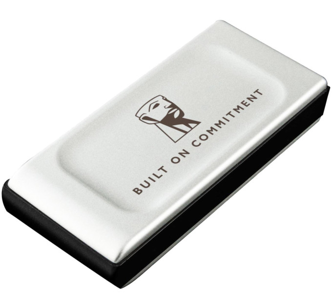 Kingston Накопичувач зовнішній SSD Portable USB 2.0ТB Kingston XS2000 BoC Silver (SXS2000/2000GA)