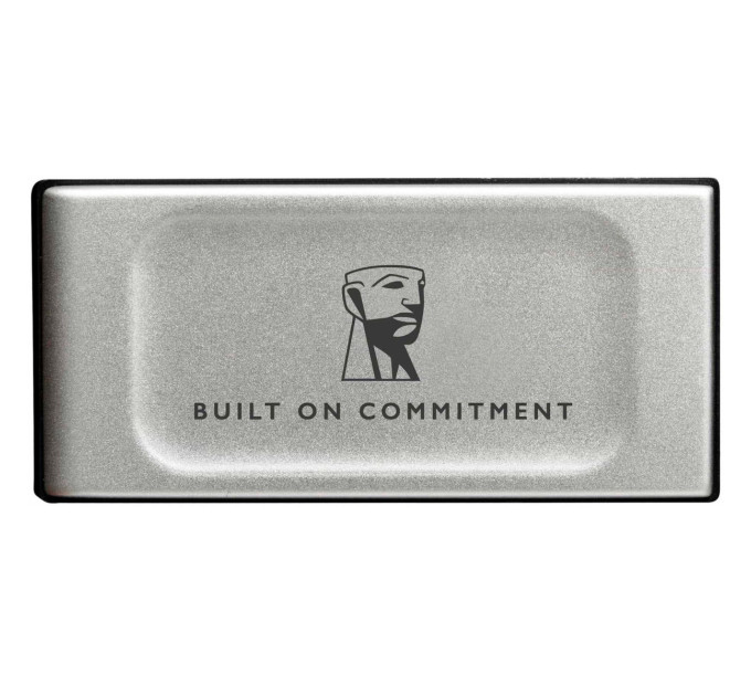 Kingston Накопичувач зовнішній SSD Portable USB 2.0ТB Kingston XS2000 BoC Silver (SXS2000/2000GA)