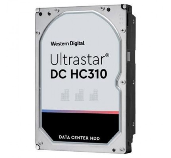 WDC Hitachi HGST Жорсткий диск для сервера SAS 3.5" 6TB WDC Hitachi HGST (0B36047 / HUS726T6TAL5204)