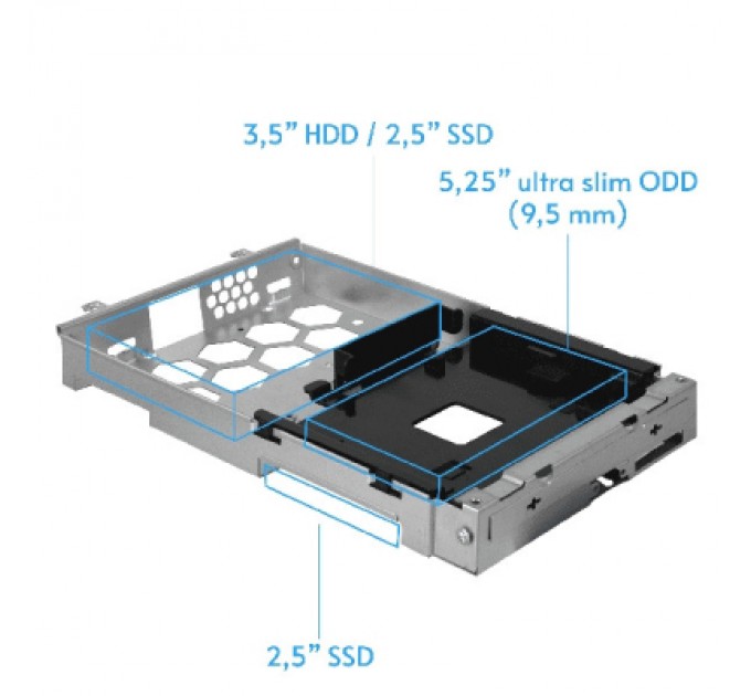 Chieftec Корпус Chieftec UNI (BE-10W-300)