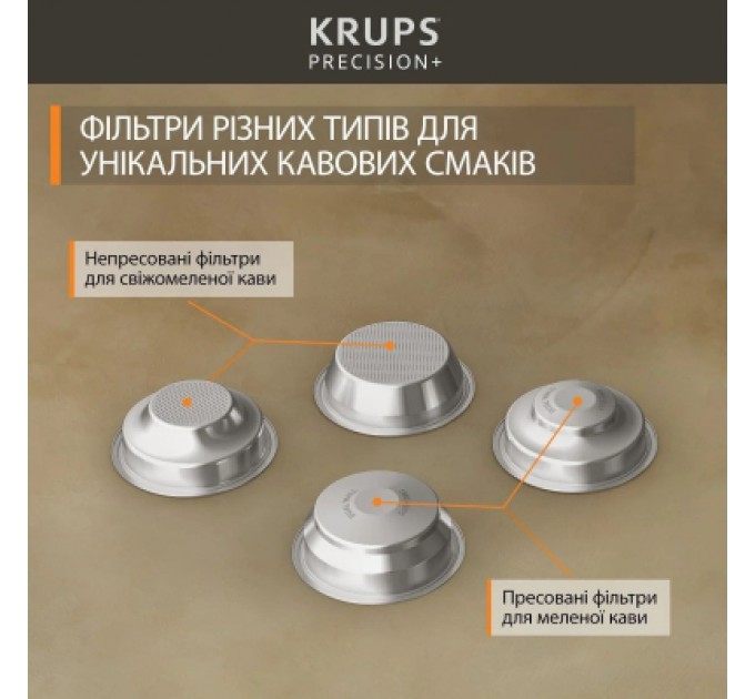 Krups Ріжкова кавоварка еспресо Krups XP804T10