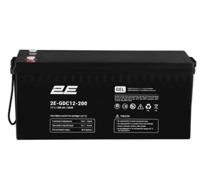 2E Батарея до ДБЖ 2E 2E-GDC12-200 12V 200Ah (2E-GDC12-200)