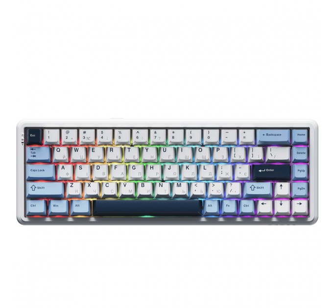 Ajazz Клавіатура Ajazz AK680 MAX Magnetic Switch RGB USB White (AK680-M-BWD-AW)