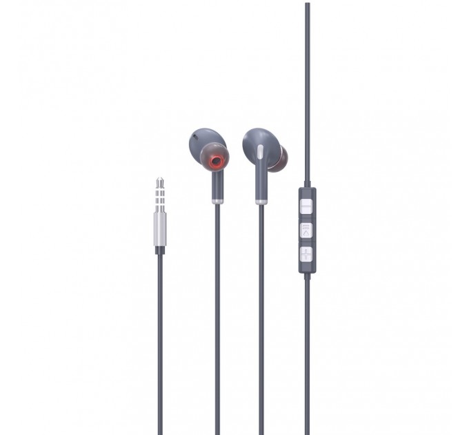 SkyDolphin Гарнітура SkyDolphin SR01 with mic Silver (HF-000476)