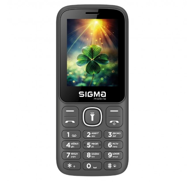 Sigma mobile Мобiльний телефон Sigma mobile X-style 242 Lucky Grey