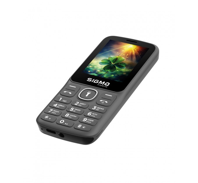 Sigma mobile Мобiльний телефон Sigma mobile X-style 242 Lucky Grey