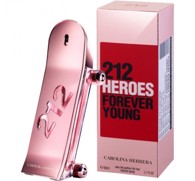 Carolina Herrera Парфумована вода Carolina Herrera 212 Heroes For Her 80 мл (8411061994696)