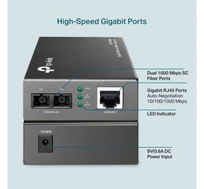 TP-Link Медіаконвертер TP-Link MC200CM