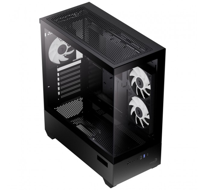 AeroCool Корпус AeroCool P500D Digi-G-BK-v1 Black (ACCM-PN07033.11)