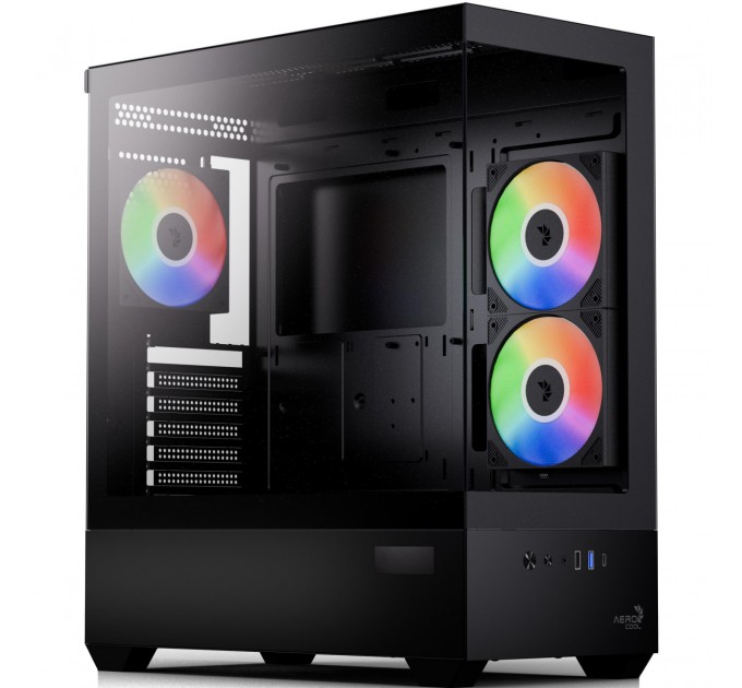 AeroCool Корпус AeroCool P500D Digi-G-BK-v1 Black (ACCM-PN07033.11)