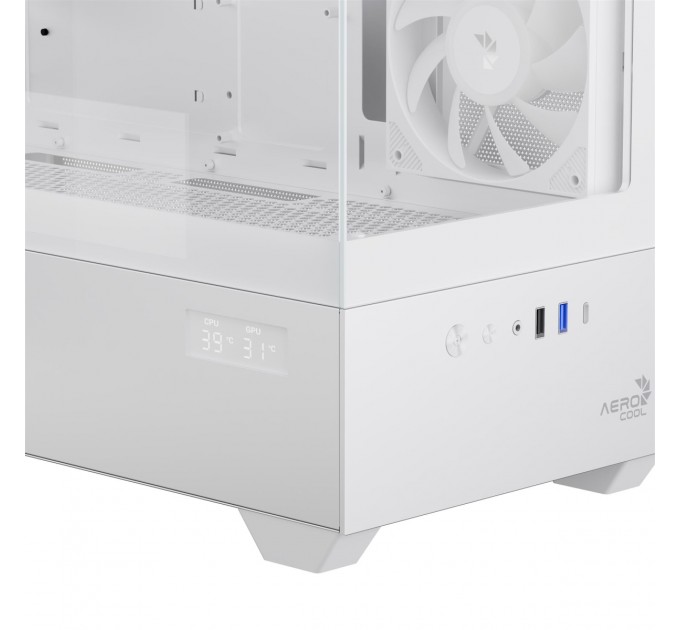 AeroCool Корпус AeroCool P500D Digi-G-WT-v1 White (ACCM-PN07033.21)