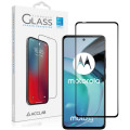 ACCLAB Скло захисне ACCLAB Full Glue Moto G72 Black (1283126583025)