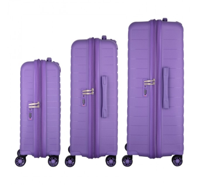 2E Набір валіз 2E Aero (L+M+S), лавандові (2E-SPP-AERO-SET3-LV)