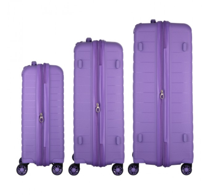 2E Набір валіз 2E Aero (L+M+S), лавандові (2E-SPP-AERO-SET3-LV)