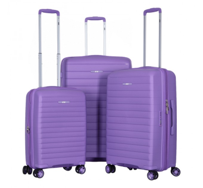 2E Набір валіз 2E Aero (L+M+S), лавандові (2E-SPP-AERO-SET3-LV)