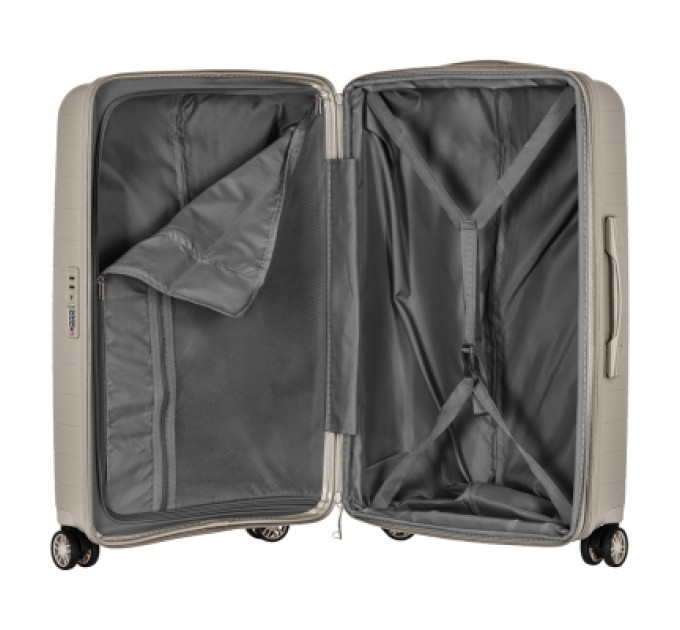 2E Набір валіз 2E Aero (L+M+S), сіро-коричневі (2E-SPP-AERO-SET3-TP)