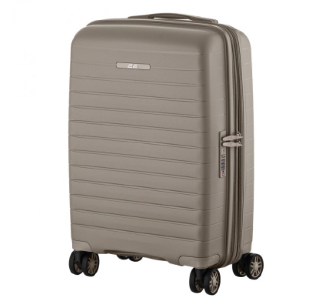 2E Набір валіз 2E Aero (L+M+S), сіро-коричневі (2E-SPP-AERO-SET3-TP)