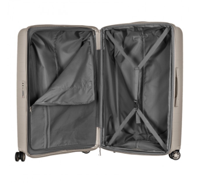 2E Набір валіз 2E Aero (L+M+S), сіро-коричневі (2E-SPP-AERO-SET3-TP)