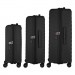 2E Набір валіз 2E Aero (L+M+S), чорні (2E-SPP-AERO-SET3-BK)