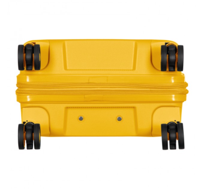 2E Набір валіз 2E Aero (M+S), бурштиново-жовті (2E-SPP-AERO-SET2-AY)