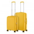 2E Набір валіз 2E Aero (M+S), бурштиново-жовті (2E-SPP-AERO-SET2-AY)