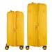 2E Набір валіз 2E Aero (M+S), бурштиново-жовті (2E-SPP-AERO-SET2-AY)