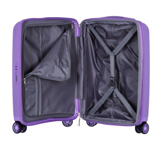 2E Набір валіз 2E Aero (M+S), лавандові (2E-SPP-AERO-SET2-LV)