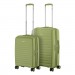 2E Набір валіз 2E Aero (M+S), оливково-зелені (2E-SPP-AERO-SET2-MG)