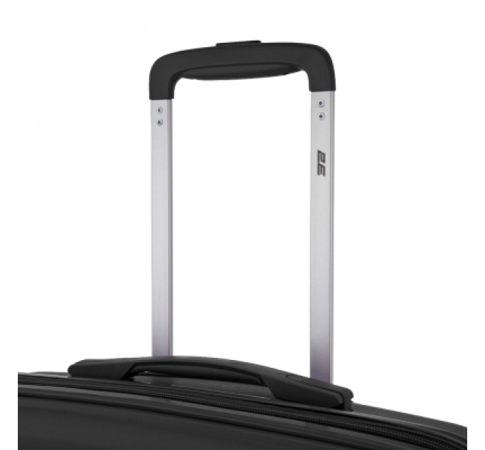 2E Набір валіз 2E Aero (M+S), чорні (2E-SPP-AERO-SET2-BK)