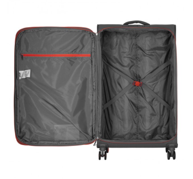 2E Набір валіз 2E Trek (L+M+S), сірі (2E-SPE-TREK-SET6-GR)