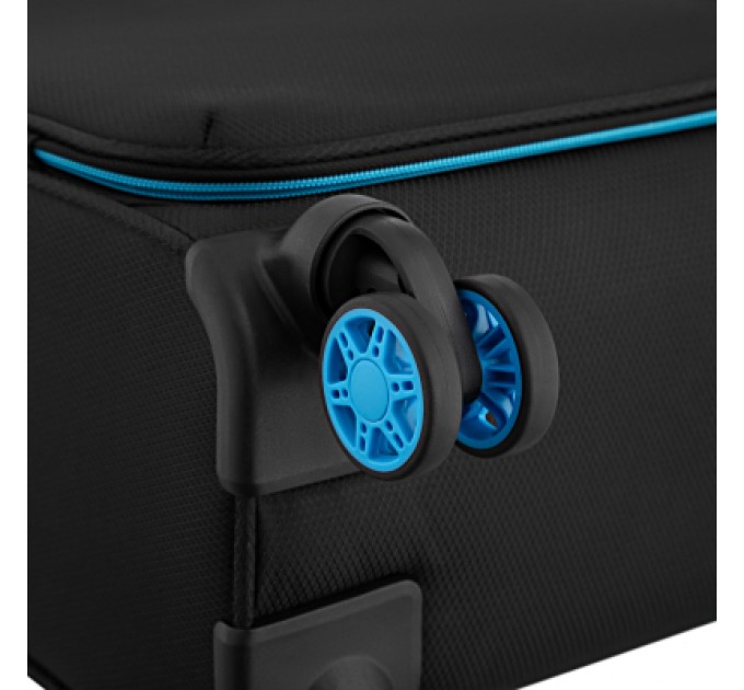 2E Набір валіз 2E Trek (M+S), чорні (2E-SPE-TREK-SET4-BK)