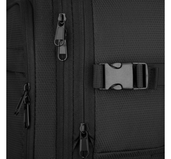 2E Набір валіз 2E Trek (M+S), чорні (2E-SPE-TREK-SET4-BK)