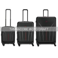 Набір валіз Wenger Amplix Hardside (S+M+L), чорні (653335)