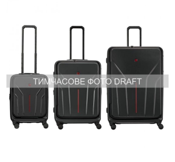 Wenger Набір валіз Wenger Amplix Hardside (S+M+L), чорні (653335)